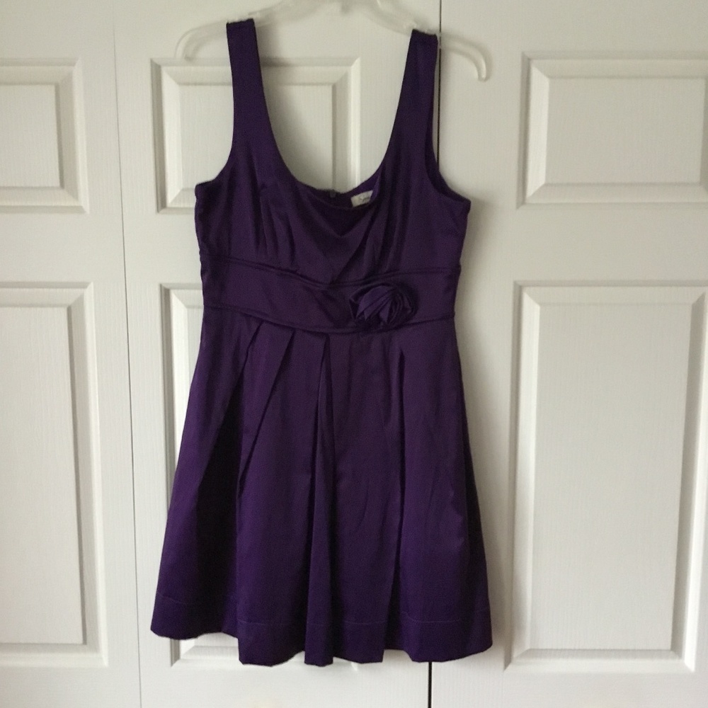 Speechless size 9 plum satin dress